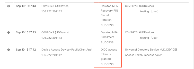 Okta System Logs