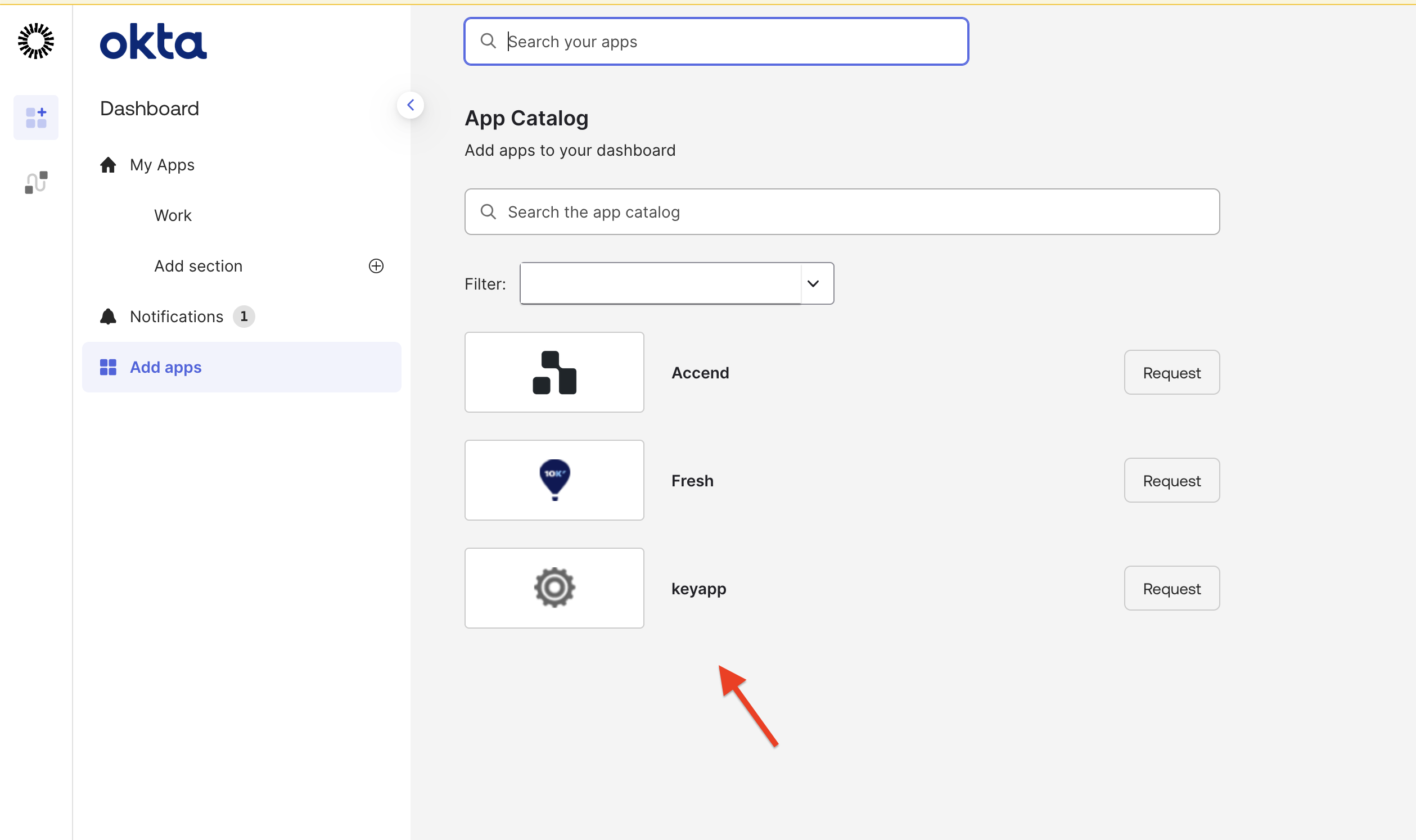 Add apps