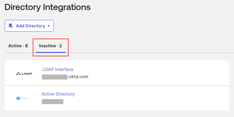 Directory Integration