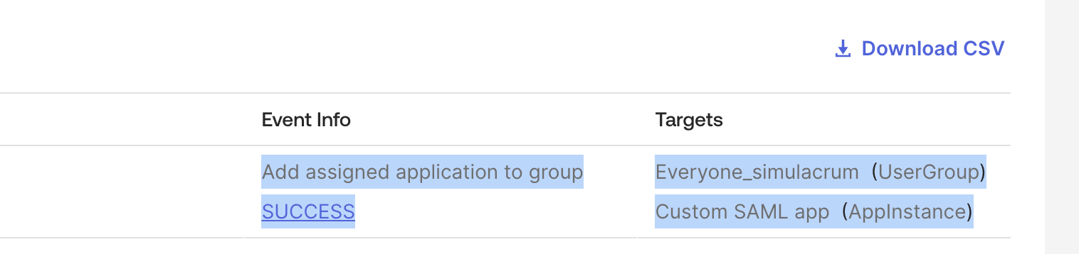 Okta System Log