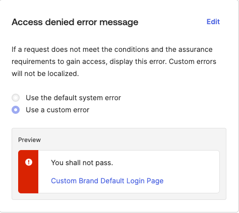Error