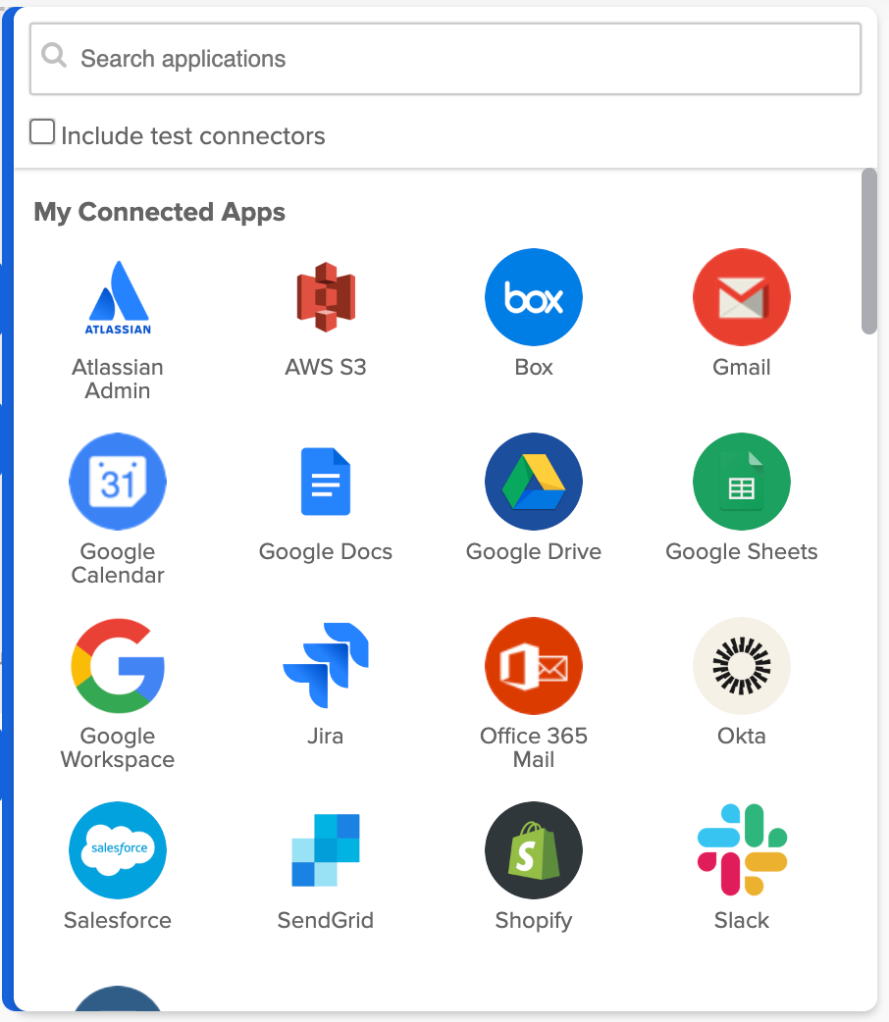 Workflows connections