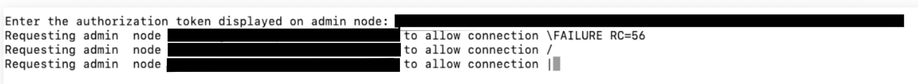 Worker Node Failure RC=56