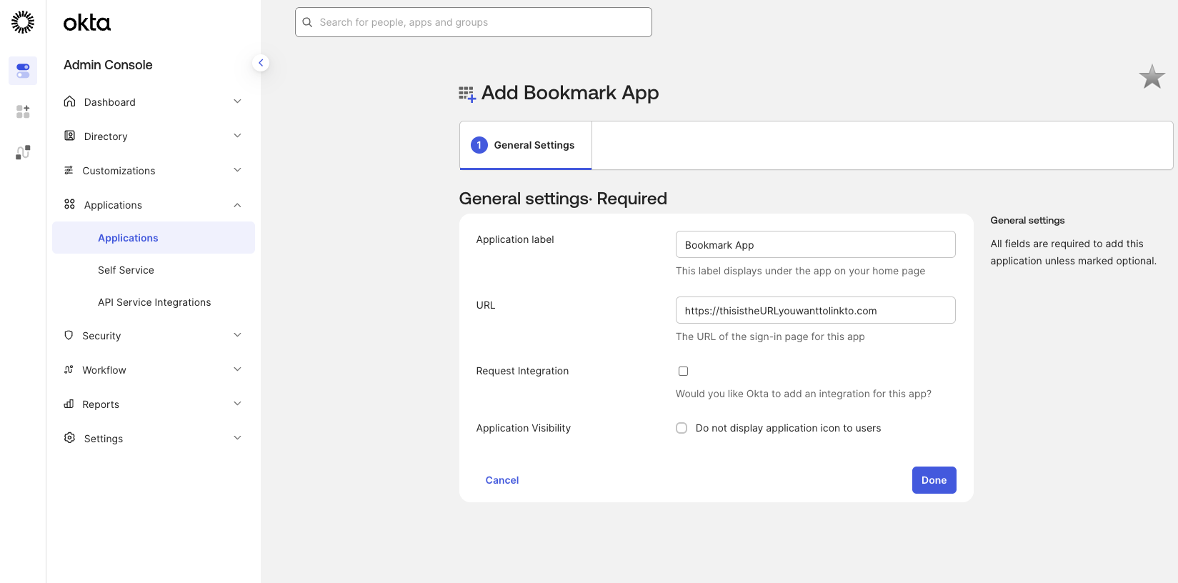 Bookmark App OIE UI