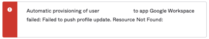 Error Message