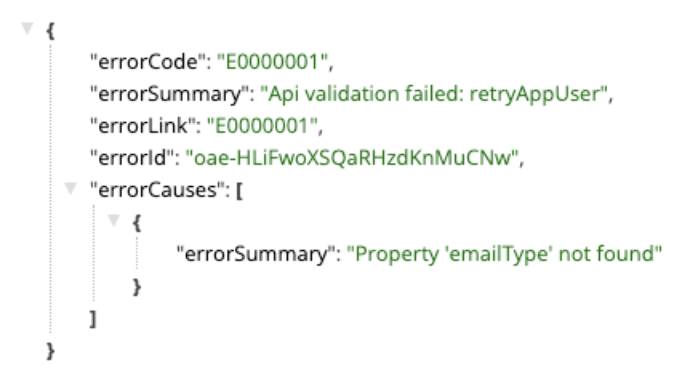 Error Message