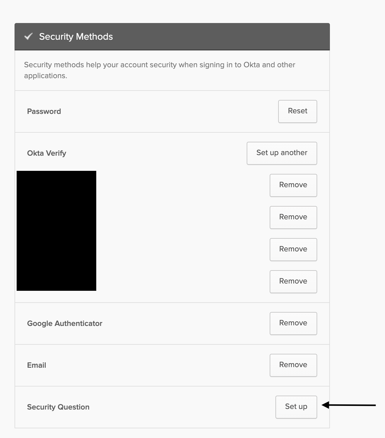 Security methods
