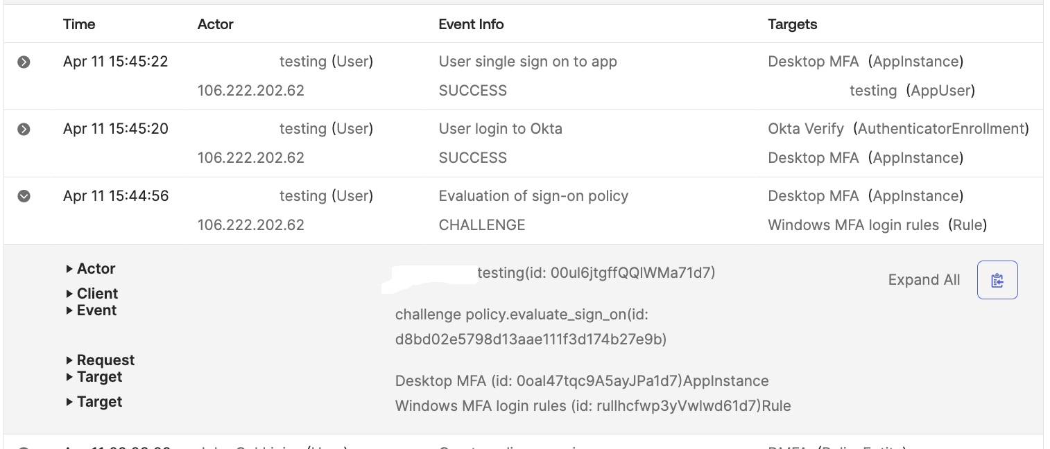 System log