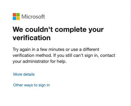 Error Message