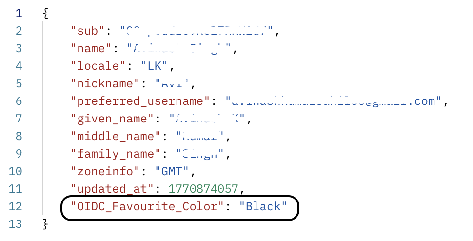 Custom attribute