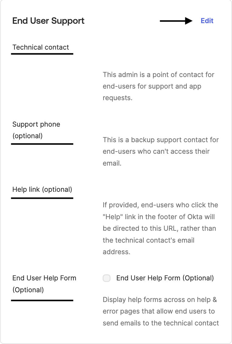 end user help form