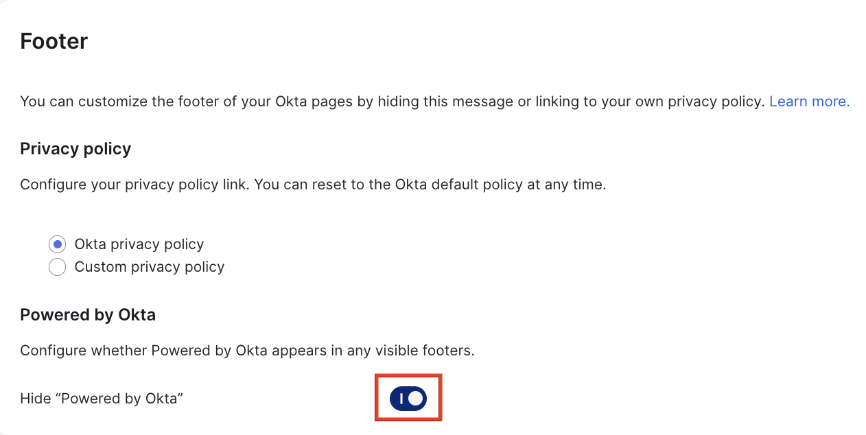 Option Enabled