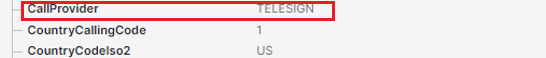 CallProvider Name