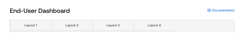 End-User Dashboard