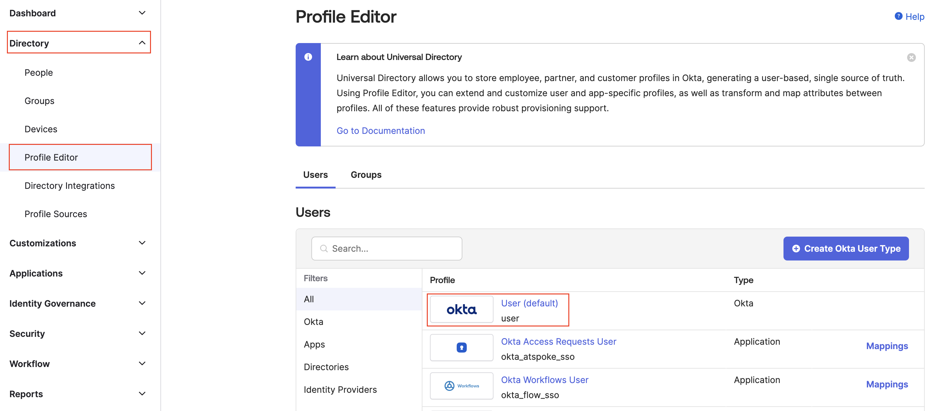 Profile Editor