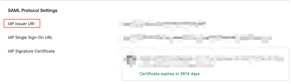 SAML IDPでログインしようとすると、［400: Bad Request Error Code