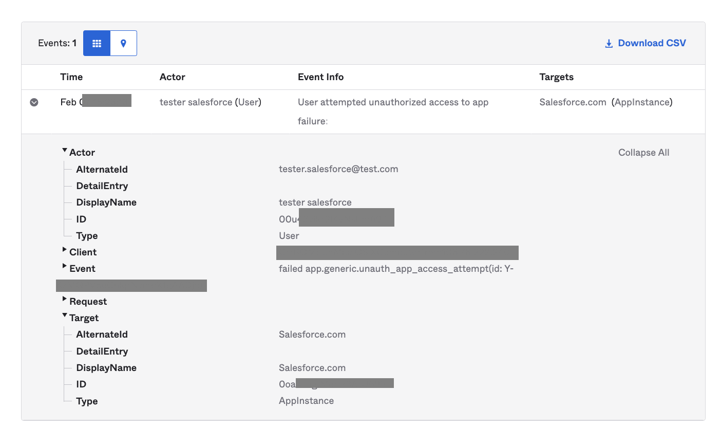 System log