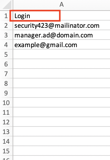 CSV Example