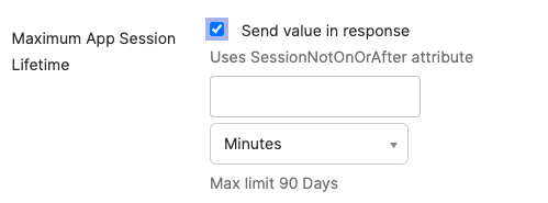 Maximum App Session