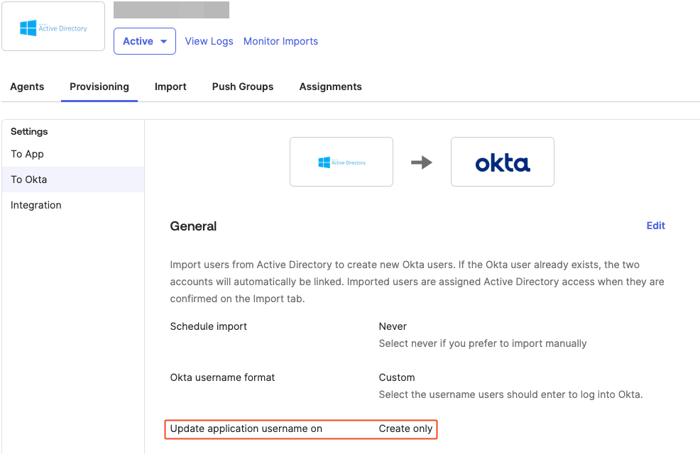 AD Provisioning