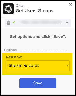 Get users groups