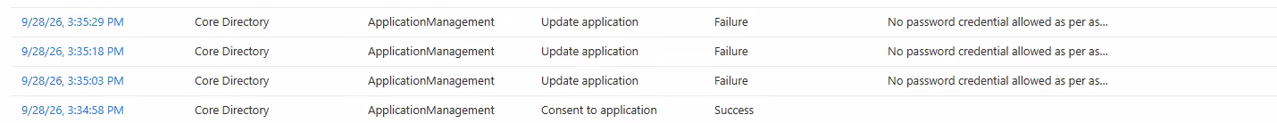 Microsoft Tenant Logs