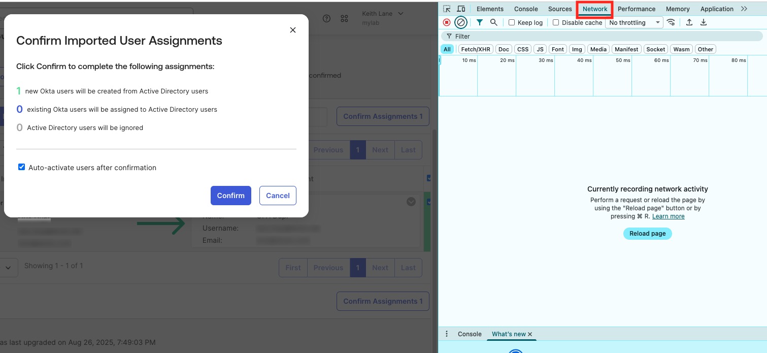 Dev Tools pane open