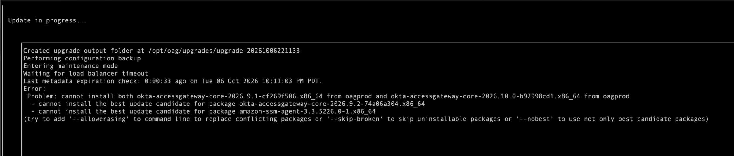 Error