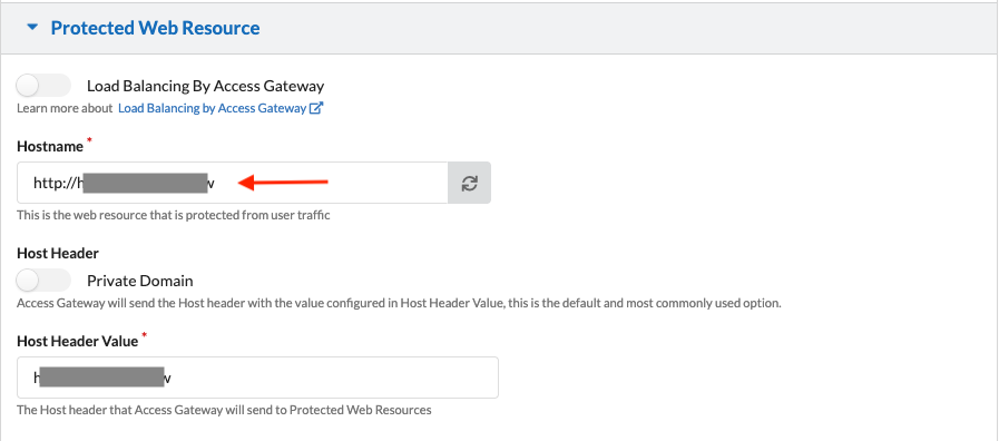 Protected Web Resource